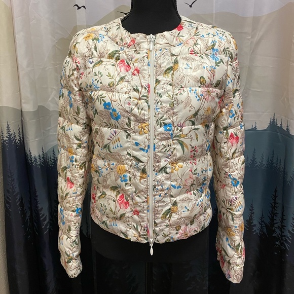 Spring Down Puffer Coat sz Sm - Picture 1 of 6